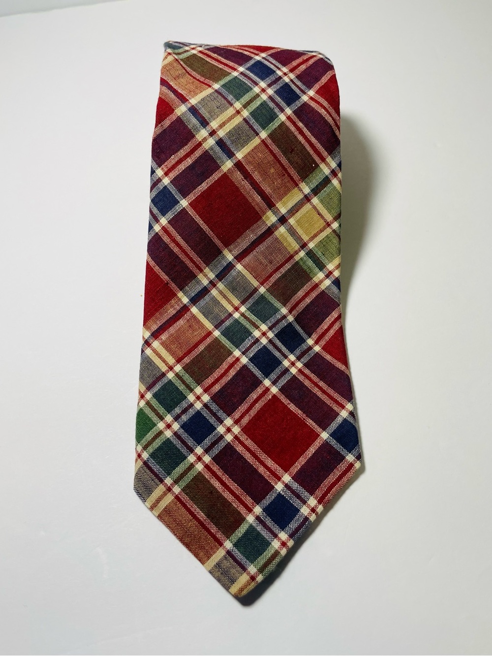 Rooster - Ruffler Collection Plaid Necktie - Picture 3 of 7